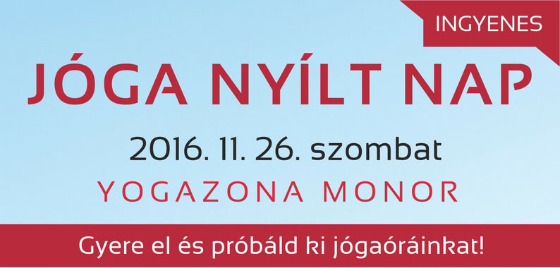 YOGAZONA Monor Nyílt nap