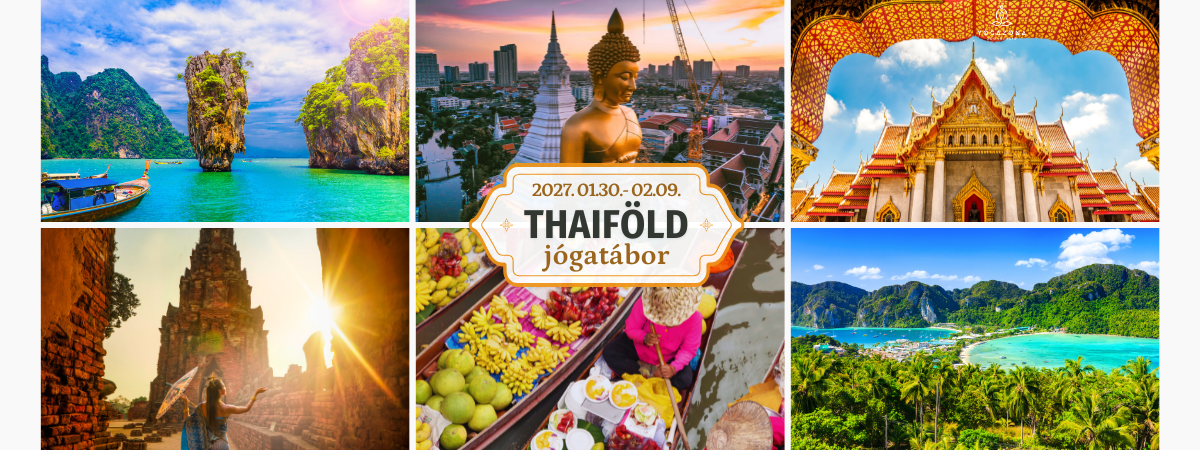 Thaiföld jógatábor 2026